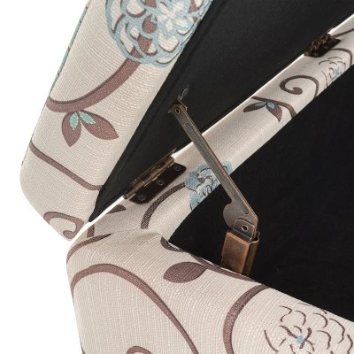 Breanna Storage Ottoman - Christopher Knight Home Dark Teal 4 Breanna Storage Ottoman - Christopher Knight Home Dark Teal – Image 2