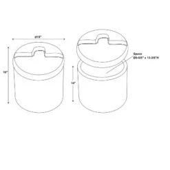 Patric Storage Ottoman - Linon Beige -Ottomans Official Shop unnamed file 9493