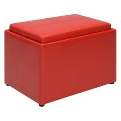 Designs4Comfort Accent Storage Ottoman - Breighton Home Espresso -Ottomans Official Shop unnamed file 9507