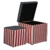 Patriotic Storage Ottoman with 1 Extra Seating - Ore International -Ottomans Official Shop unnamed file 9528