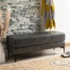 Elise Rectangular Bench - Safavieh Brown/black 2 Elise Rectangular Bench - Safavieh Brown/black -Ottomans Official Shop unnamed file 956