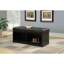 Broadmoor Storage Ottoman Black - Breighton Home -Ottomans Official Shop unnamed file 9569