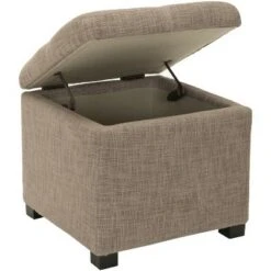 Madison Square Ottoman - Stone - Safavieh -Ottomans Official Shop unnamed file 9585