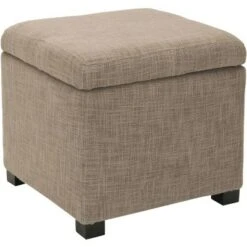 Madison Square Ottoman - Stone - Safavieh -Ottomans Official Shop unnamed file 9586