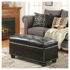 7th Avenue Storage Ottoman Black - Breighton Home -Ottomans Official Shop unnamed file 9614