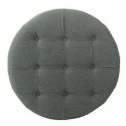 Shoe Storage Ottoman Taupe /Tan - HomePop -Ottomans Official Shop unnamed file 9662