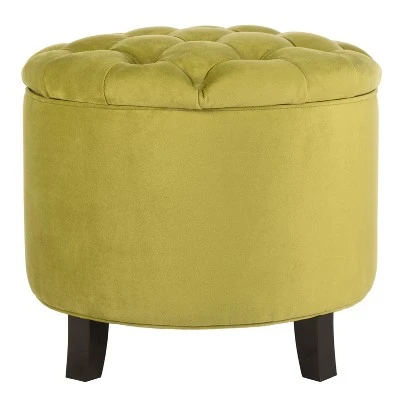 Amelia Tufted Storage Ottoman - Safavieh 9 Amelia Tufted Storage Ottoman - Safavieh – Image 7
