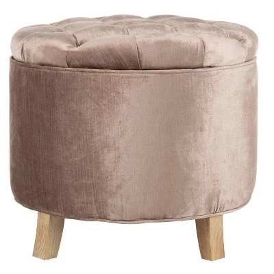 Amelia Tufted Storage Ottoman - Safavieh 10 Amelia Tufted Storage Ottoman - Safavieh – Image 8