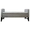 Storage Ottoman Gray - Ore International