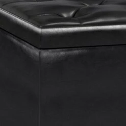 Rectangular Springfield Lift Top Storage Ottoman - WyndenHall Tanners Brown -Ottomans Official Shop unnamed file 9798