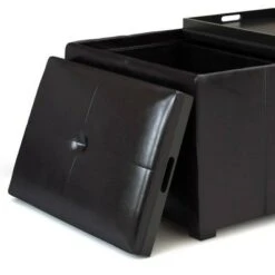 Franklin Small Coffee Table Storage Ottoman Tanners Brown - WyndenHall -Ottomans Official Shop unnamed file 9804