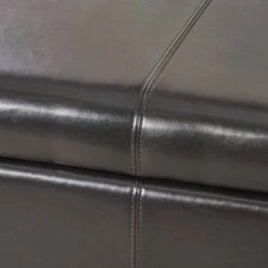 Forrester Bonded Leather Square Storage Ottoman Espresso - Christopher Knight Home 8 Forrester Bonded Leather Square Storage Ottoman Espresso - Christopher Knight Home -Ottomans Official Shop unnamed file 9832