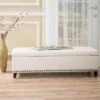 Isra Storage Ottoman - Beige - Christopher Knight Home -Ottomans Official Shop unnamed file 9838