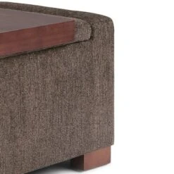 42" Crosby Lift Top Storage Ottoman Deep Umber Brown Fabric - WyndenHall -Ottomans Official Shop unnamed file 9850