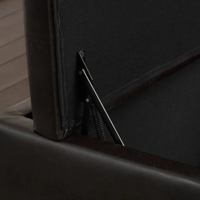 Lanister Medium Storage Ottoman - Brown - Christopher Knight Home 5 Lanister Medium Storage Ottoman - Brown - Christopher Knight Home – Image 3