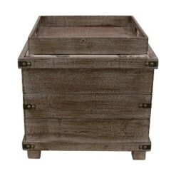 Decor Therapy Hadley Weathered Storage Ottoman - Décor Therapy Barnwood 13 Decor Therapy Hadley Weathered Storage Ottoman - Décor Therapy Barnwood -Ottomans Official Shop unnamed file 9914
