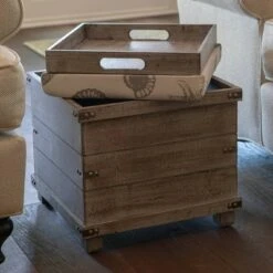 Decor Therapy Hadley Weathered Storage Ottoman - Décor Therapy Barnwood 16 Decor Therapy Hadley Weathered Storage Ottoman - Décor Therapy Barnwood -Ottomans Official Shop unnamed file 9917