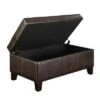 Astra Rectangle Faux Leather Storage Ottoman Black - Dorel Living -Ottomans Official Shop unnamed file 9934