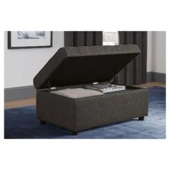 Room & Joy Eve Rectangular Linen Storage Ottoman Gray - Room & Joy -Ottomans Official Shop unnamed file 9955