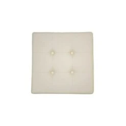 Square Button Tufted Storage Ottoman with Lift Off Lid - WOVENBYRD Pink Velvet -Ottomans Official Shop unnamed file 9970